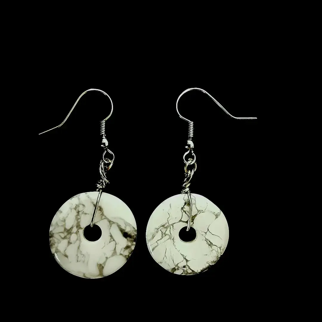 Howlite Earrings