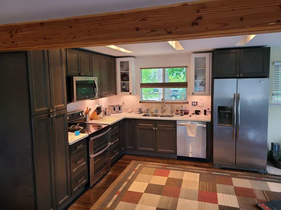 kitchen cabinets dark