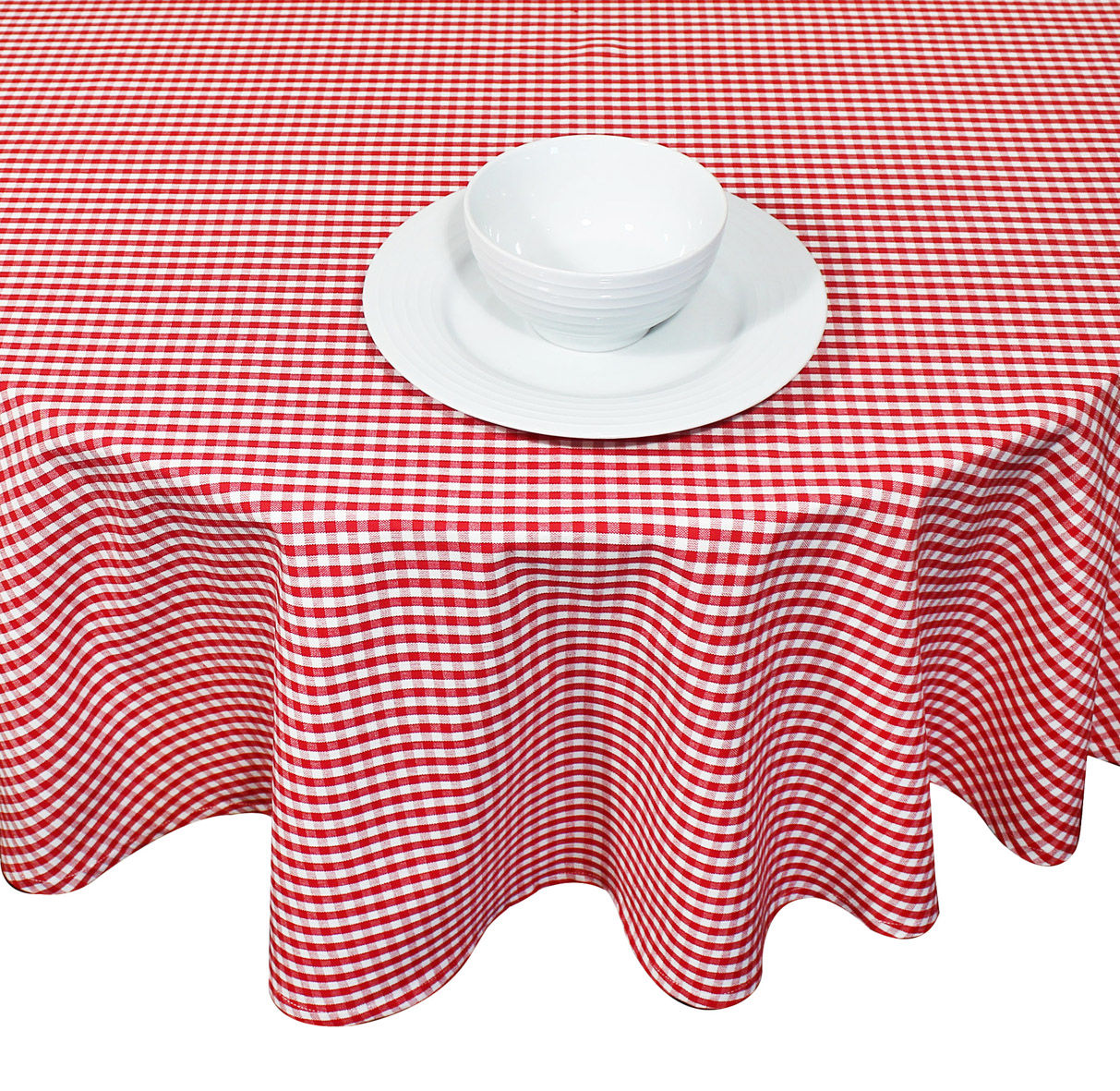 Vermont Tablecloth Red