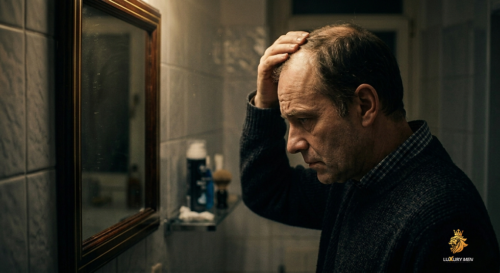 Pérdida de cabello en hombres: cómo afecta la autoestima y la seguridad persona