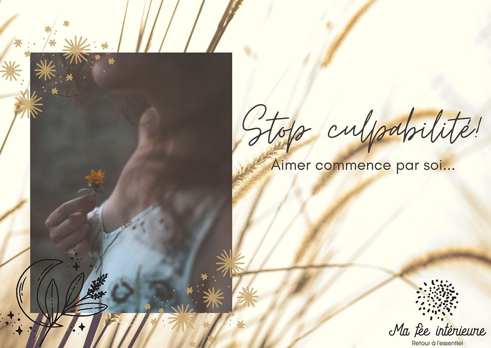 Stop culpabilité!
