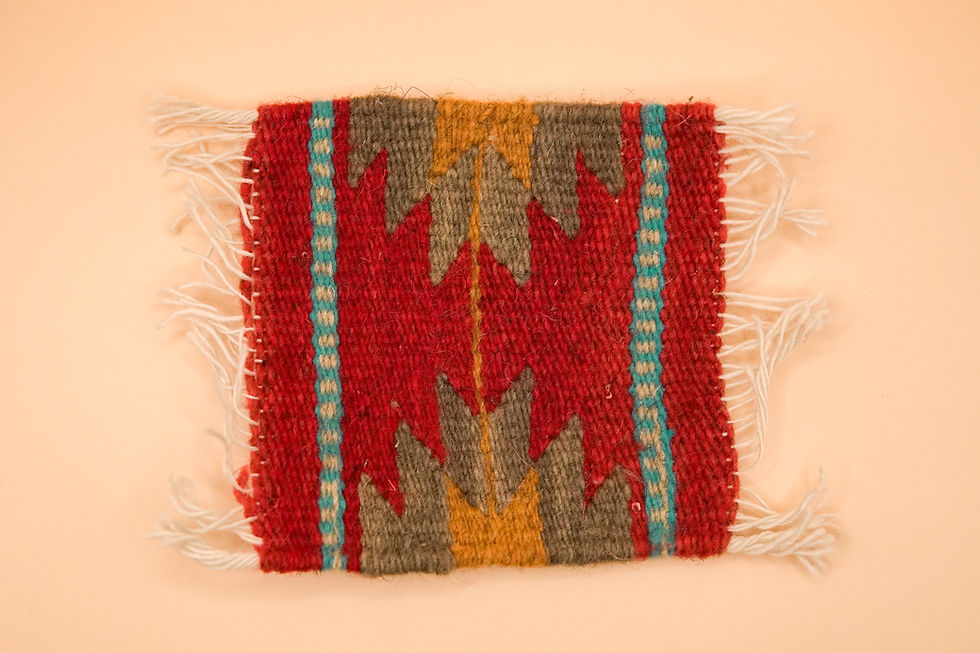 Mexican Coaster Weaving