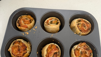 Cheesy Broccoli Puffs