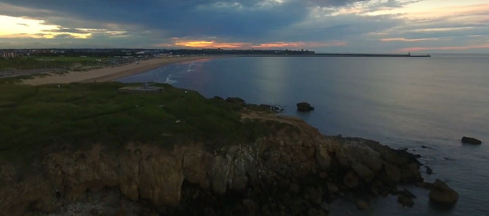Trow Point & North Sea Sunset