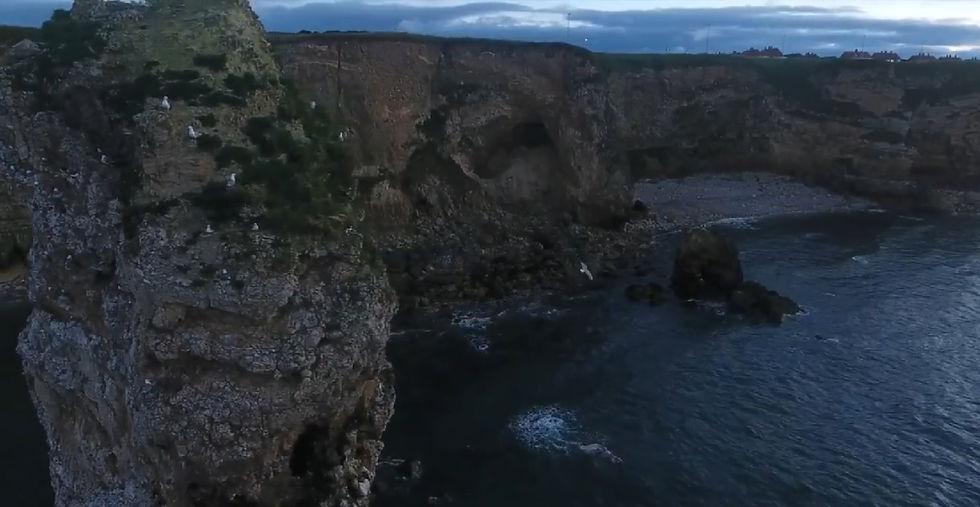 Marsden Rock & North Sea