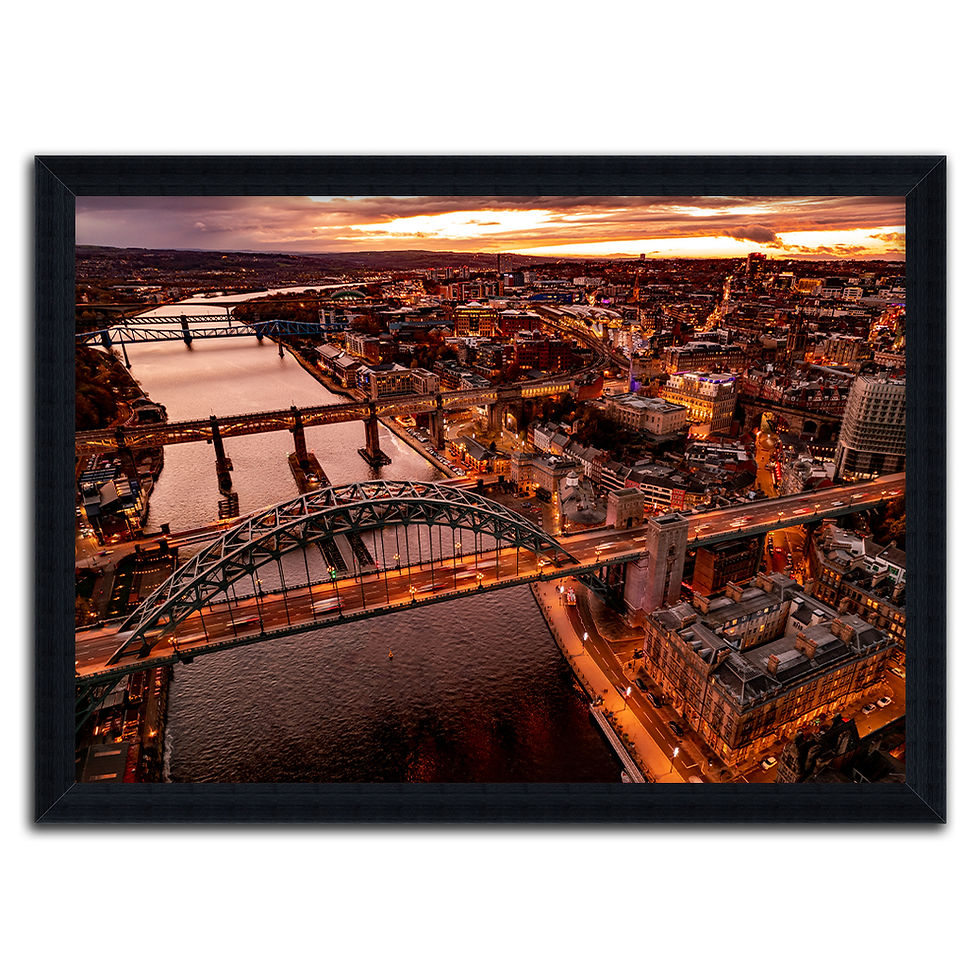 Thumbnail: Tyne Bridge Sunset