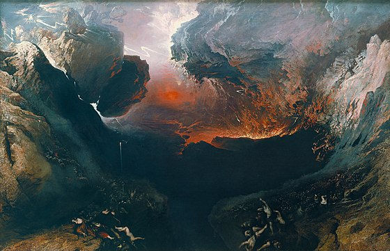 English Painter, John Martin: The Great Day Of His Wrath