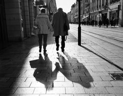 Les amoureux sans âge.