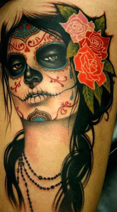 Imágenes-de-la-santa-muerte-para-tatuar-1