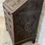 Thumbnail: Antique Carved English Oak Chinoiserie Bureau Secretary Writing Desk