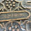 Thumbnail: Antique Carved English Oak Chinoiserie Bureau Secretary Writing Desk