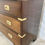 Thumbnail: Lovely Campaign Chest Early 20th Century Mahogany Wood Captains Chest of Drawers