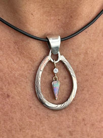 Custom Handcrafted Opal Jewelry Neckless Rings Debra Tapian Arts