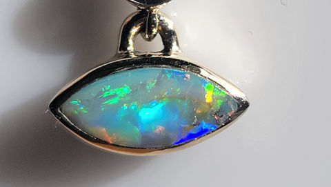 Third Eye Opal with Montana Sapphire