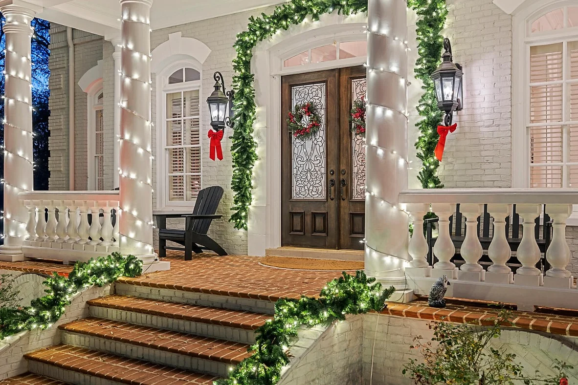 Outdoor Lighting Design and Installation Lights Over Atlanta