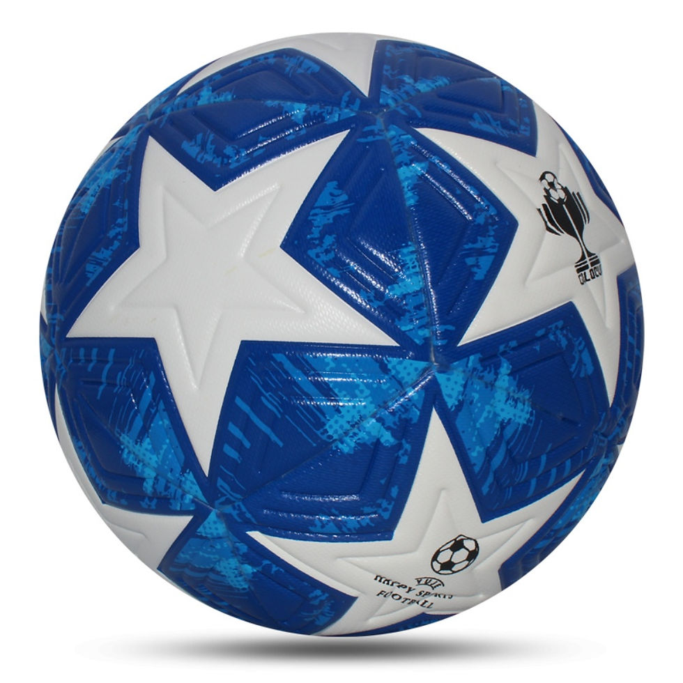 Thumbnail: Premium Size 5 Football – Durable Training & Match Soccer Ball with Star Design