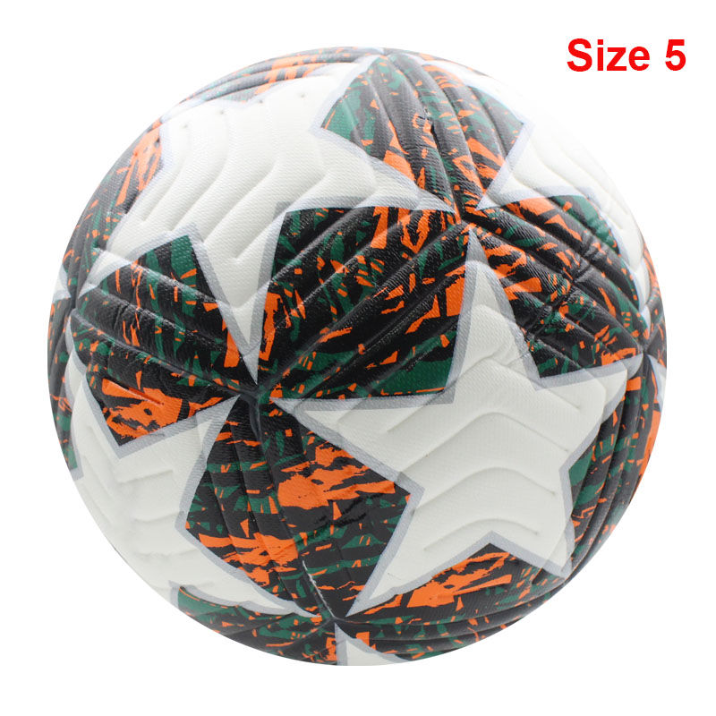 Thumbnail: Premium Size 5 Football – Durable Training & Match Soccer Ball with Star Design