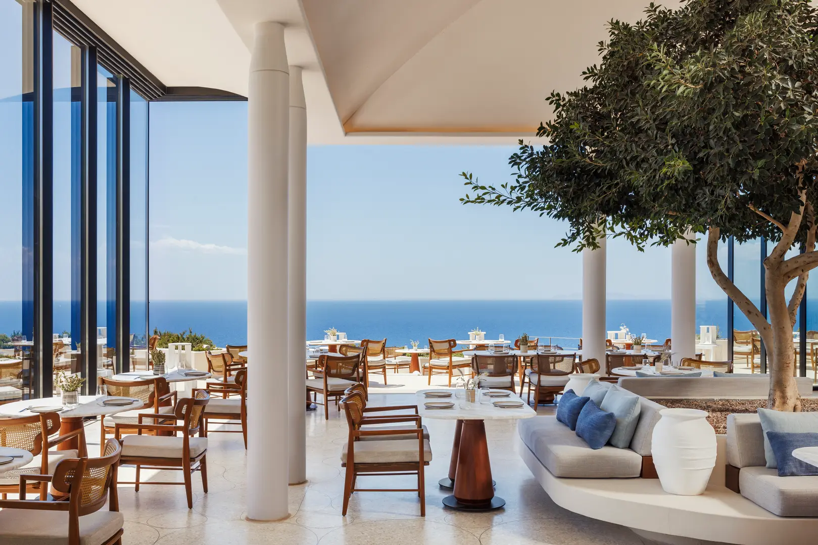 Restaurang med utsikt One&Only Kéa Island