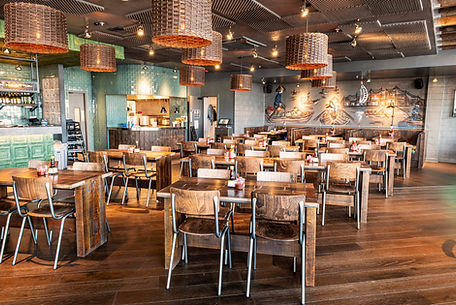 Image of a restauant after a refurbishment