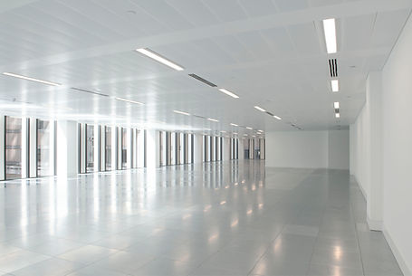 Panoramic sample of a recently refurbished office in London Wall