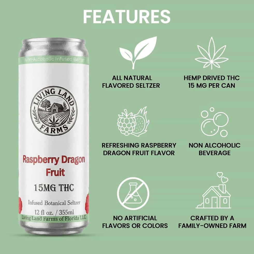 Thumbnail: 15mg THC - Raspberry Dragon fruit SELTZER 8 cans