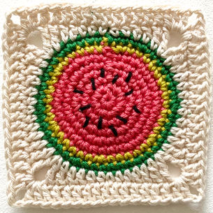 4 Modèles de Granny au Crochet: Les Granny Fruits