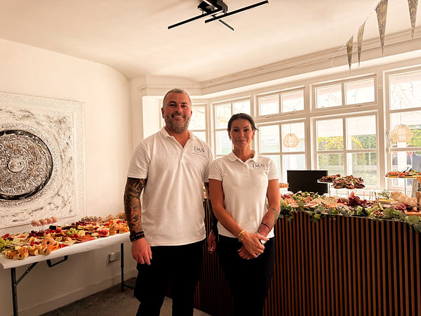 Demetri and Sheri from DS Catering