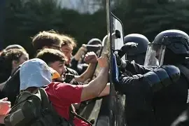 Les manifestations des lycéens