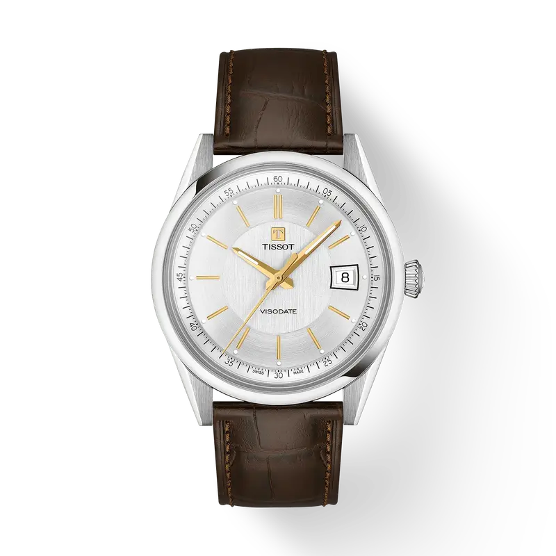 Montre Tissot Visodate 39 mm T157.407.16.031.00