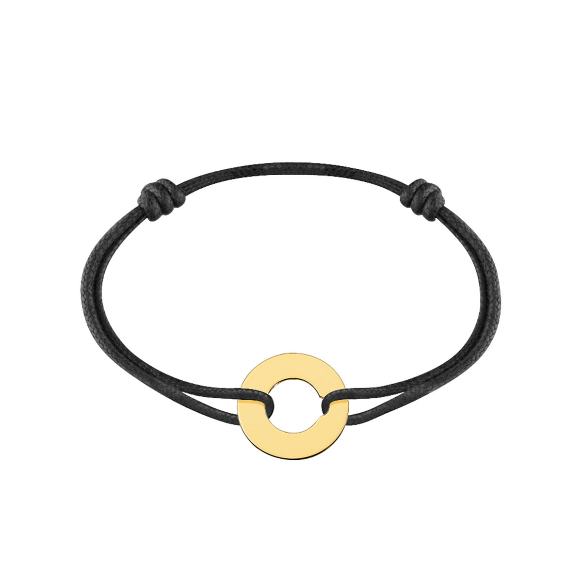 Bracelet sur cordon Cible en or blanc 18Kt Dinh Van