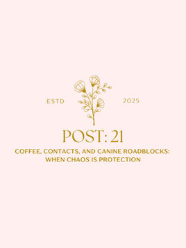 Coffee, Contacts, and Canine Roadblocks: When Chaos is Protection