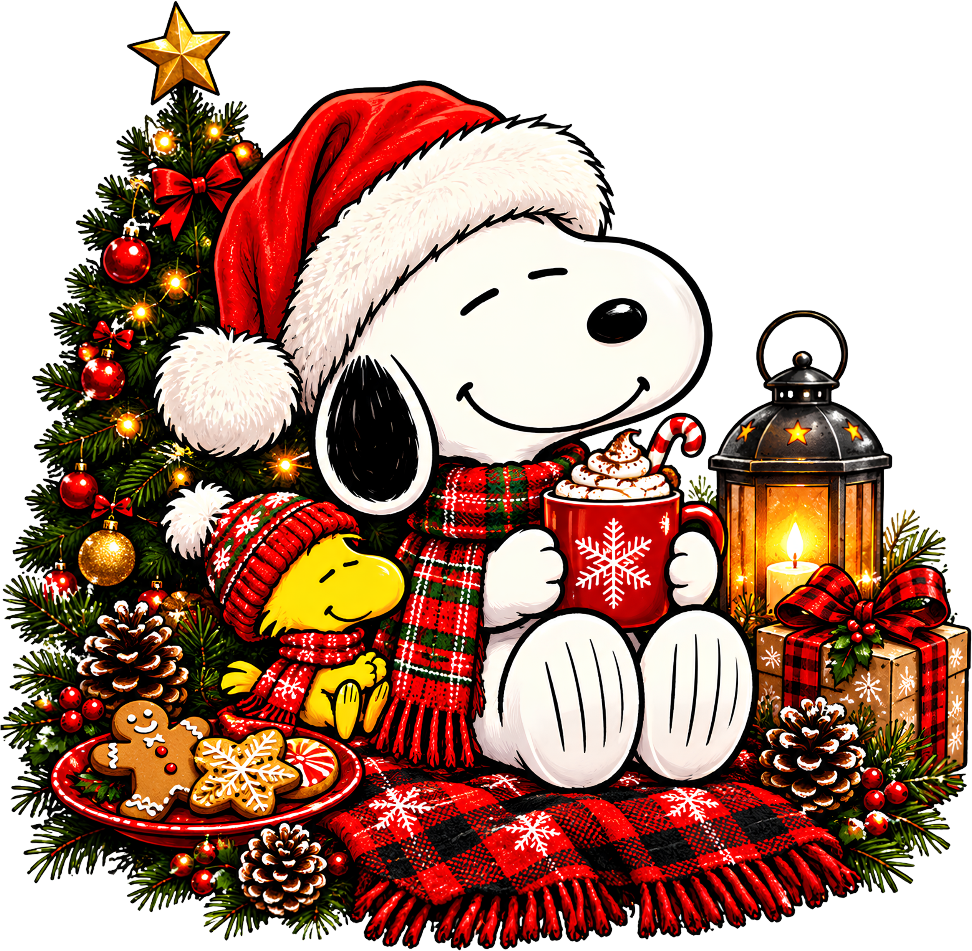13884 Snoopy Christmas