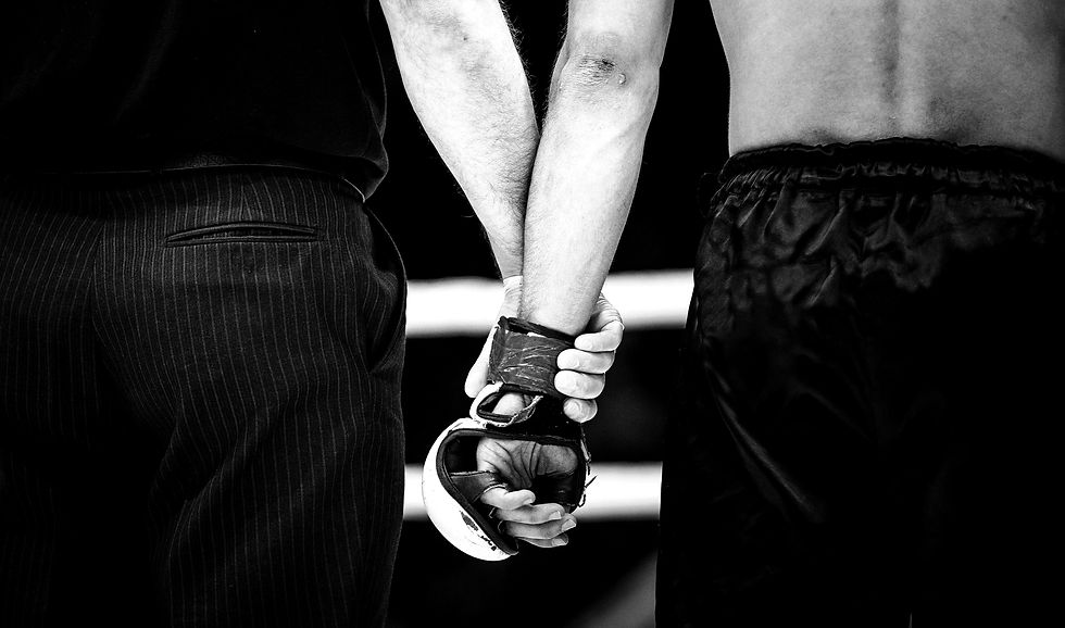 Boxing Match Moment