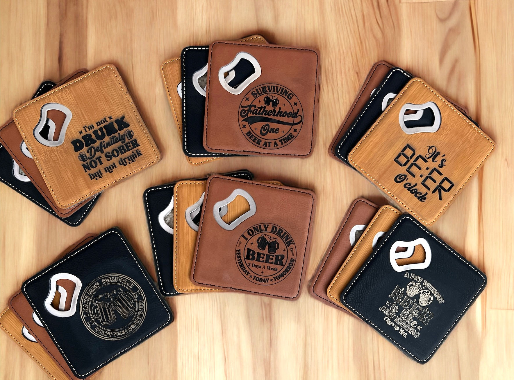 Bottle opener/coaster