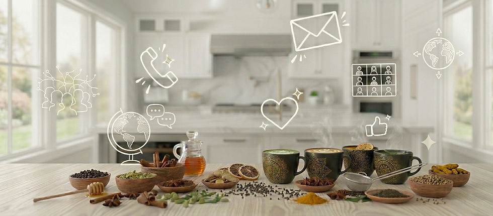 horeca, te chai, chai masala, matcha, aromaticas, autoctono, chai natural, contactanos_edi