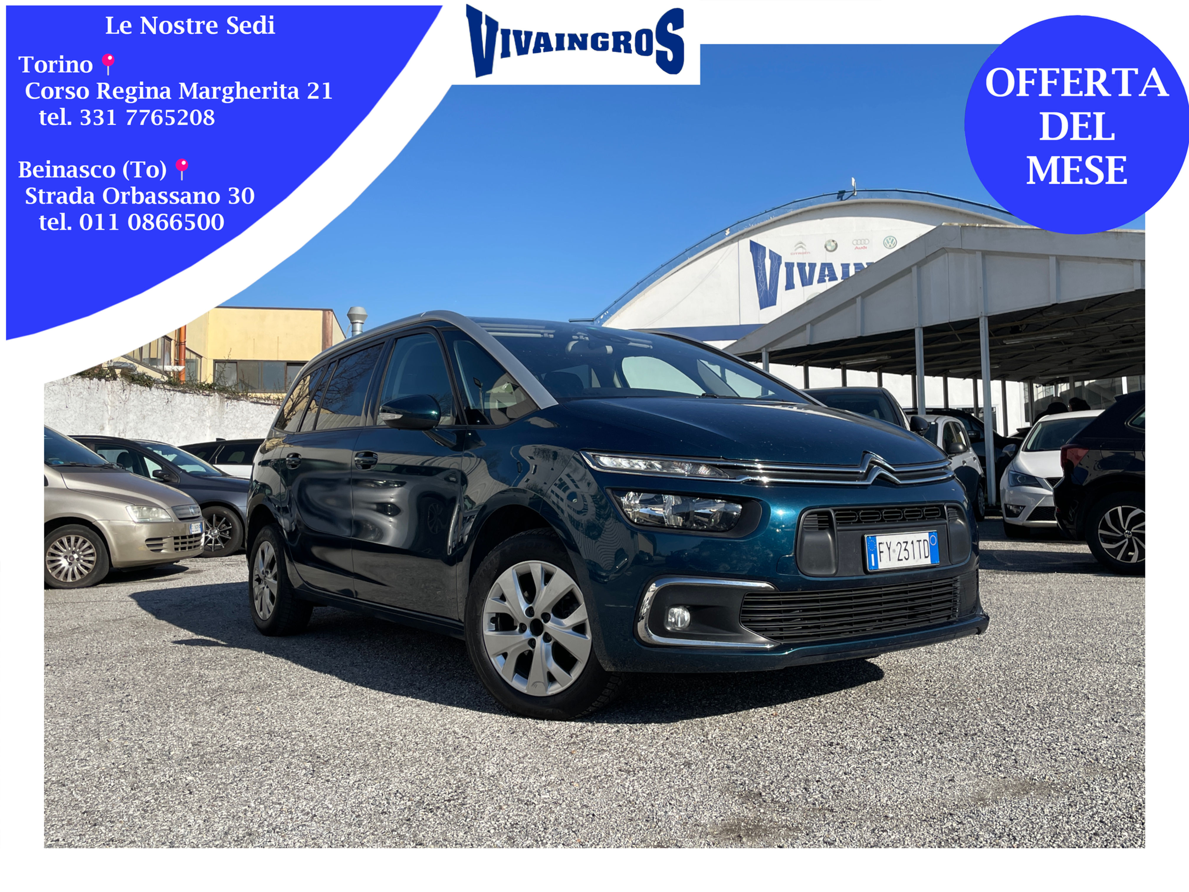 CITROEN Grand C4 SpaceTourer 1.5 BlueHDi EAT8 130CV Business