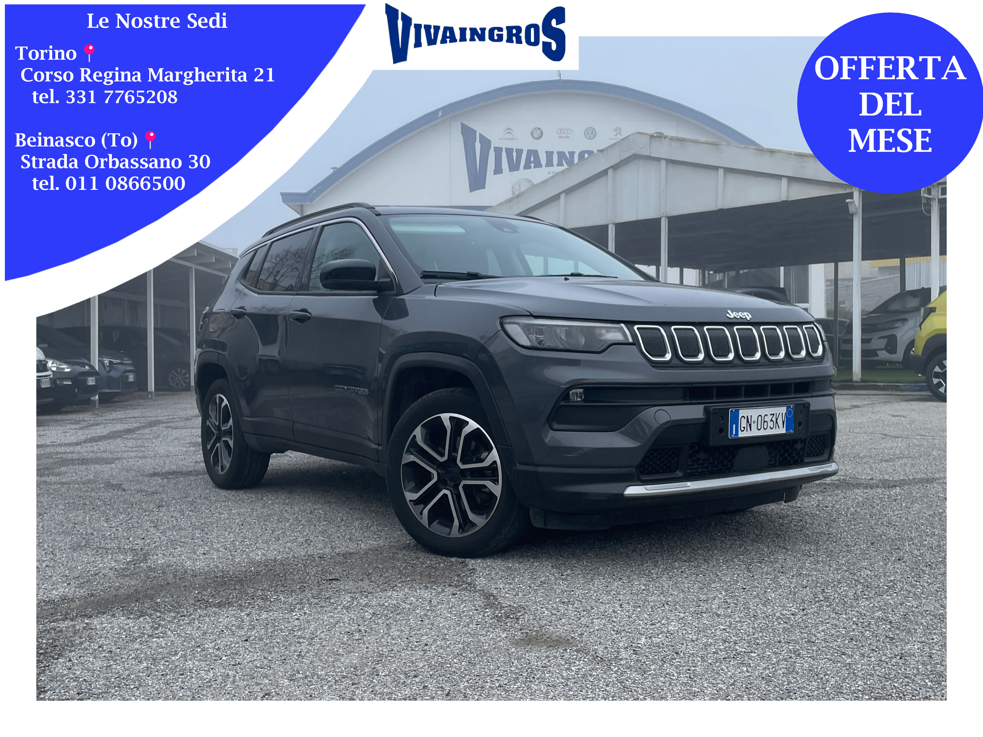 JEEP Compass 1.6 Mjt Limited 130CV 2WD