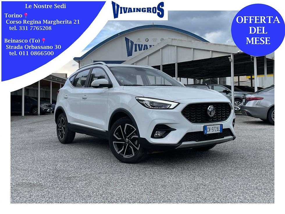 MG ZS 1.5 Luxury 106CV - NESSUN VINCOLO FINANZIARIO