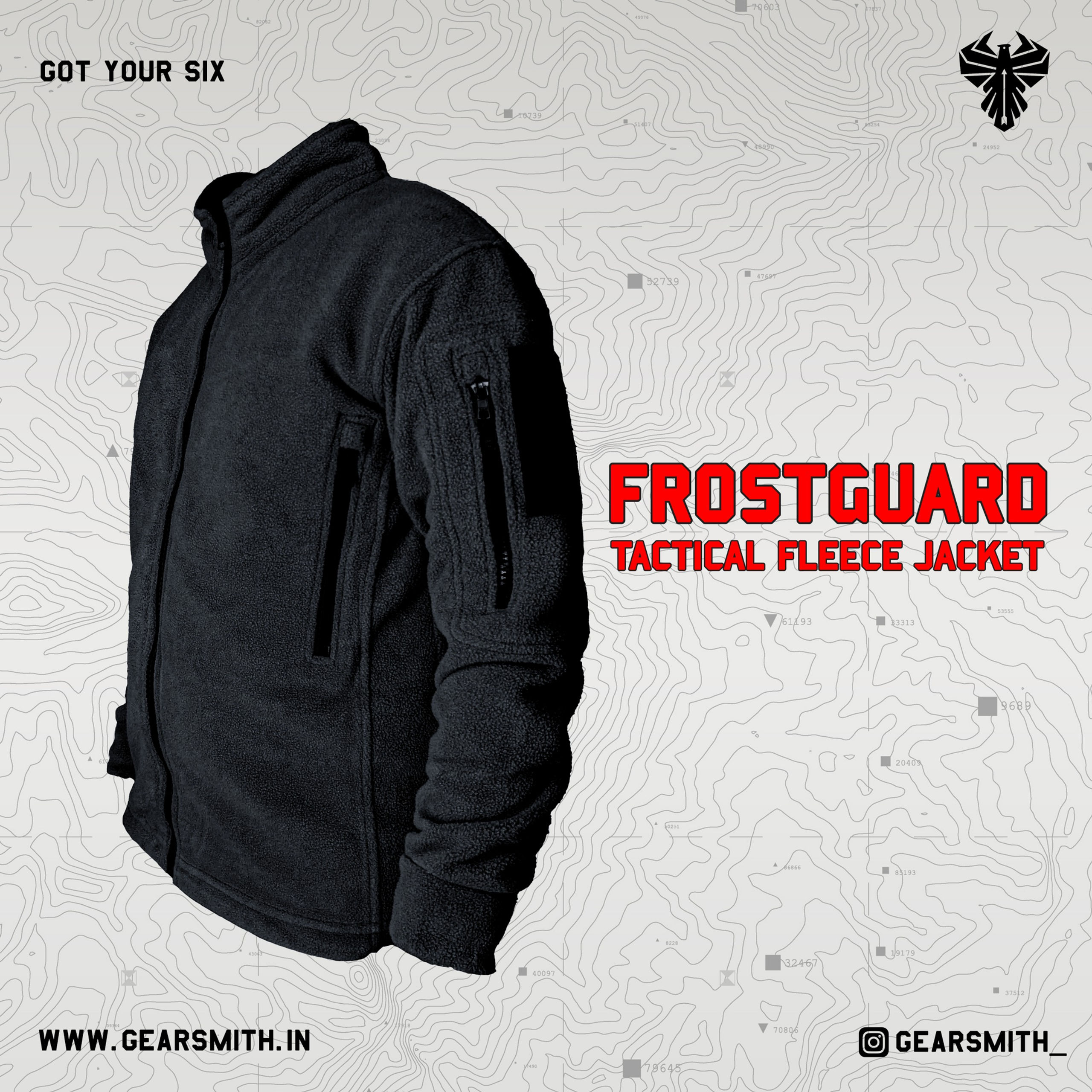 Frostguard MK.1 Tactical Fleece Jacket (Black)