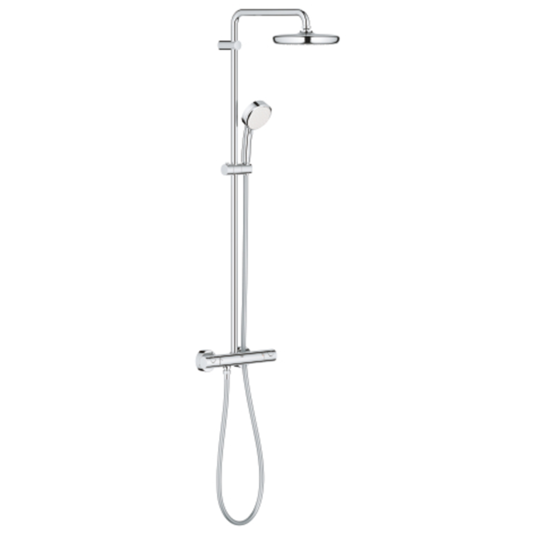Miniatura: Colonna doccia Grohe Tempesta Cosmopolitan System 210 con miscelatore termostati