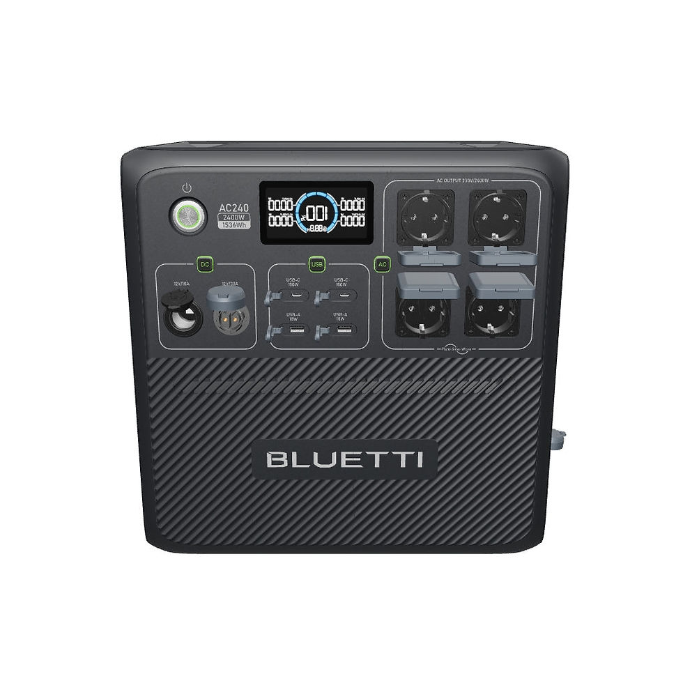 Thumbnail: BLUETTI AC240 power station portatile | 2.400 W 1.536 Wh