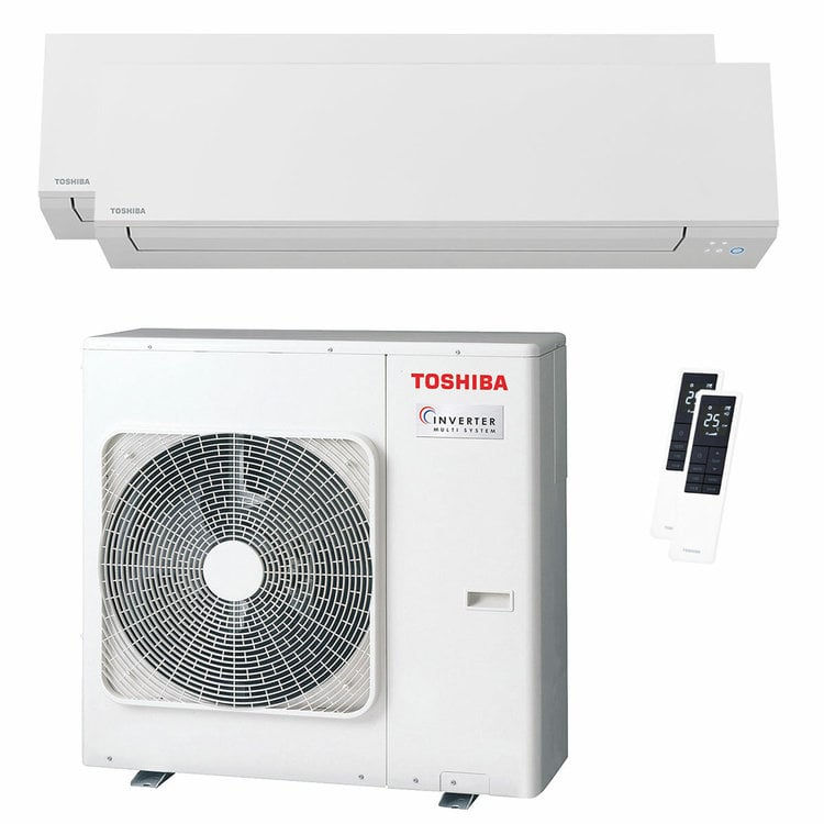 Miniatura: Condizionatore Toshiba SHORAI Edge White dual split 12000+18000 BTU inverter A++