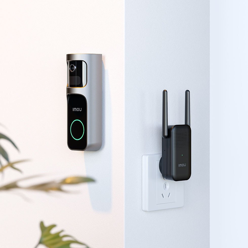 Miniatura: Kit Imou Videocampanello 2S a batteria 2K + cicalino wireless