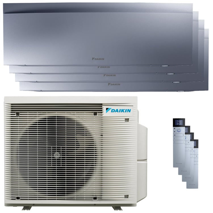 Miniatura: Condizionatore Daikin Emura 3 quadri split 7000+7000+9000+18000 BTU inverter A++
