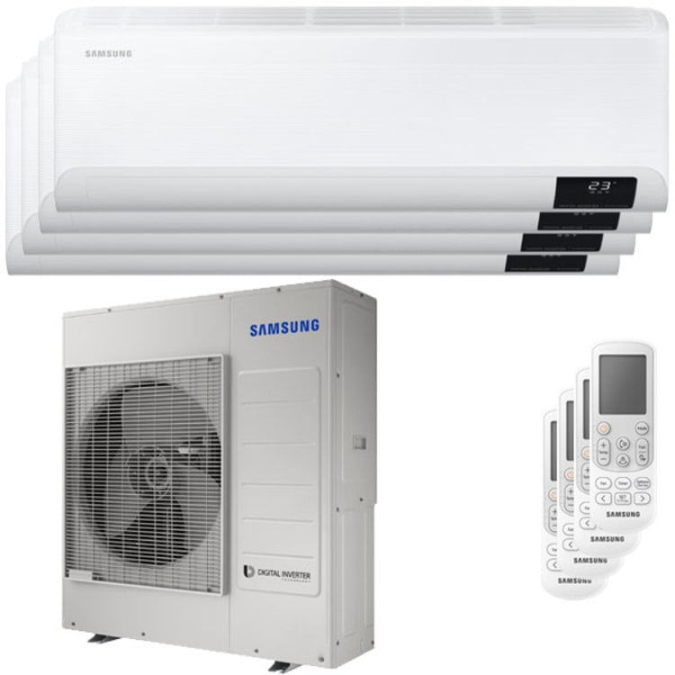 Miniatura: Condizionatore Samsung Cebu Wi-Fi quadri split 12000+12000+12000+12000 BTU inver