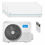 Thumbnail: Condizionatore Midea Evolution trial split 9000+9000+12000 BTU inverter A++ unit