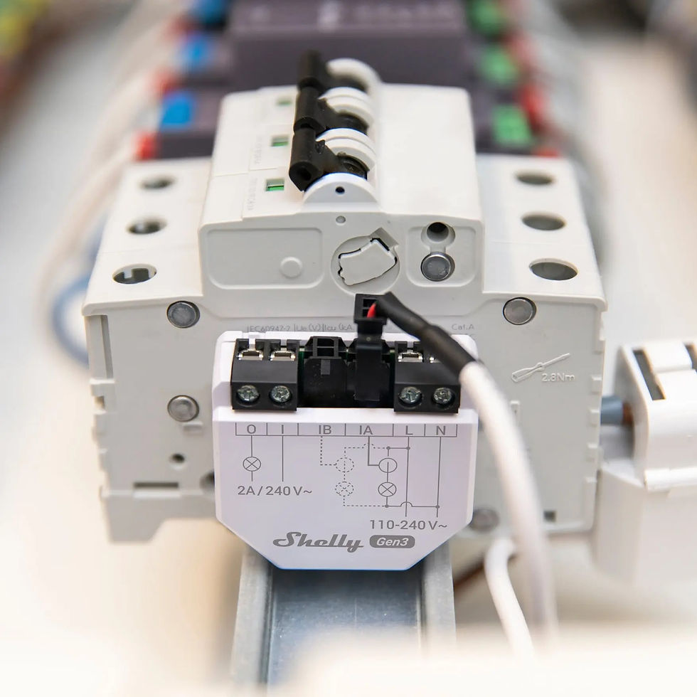 Miniatura: Shelly EM Gen3 - Modulo contatore energia Wi-Fi + pinza contatto 50A