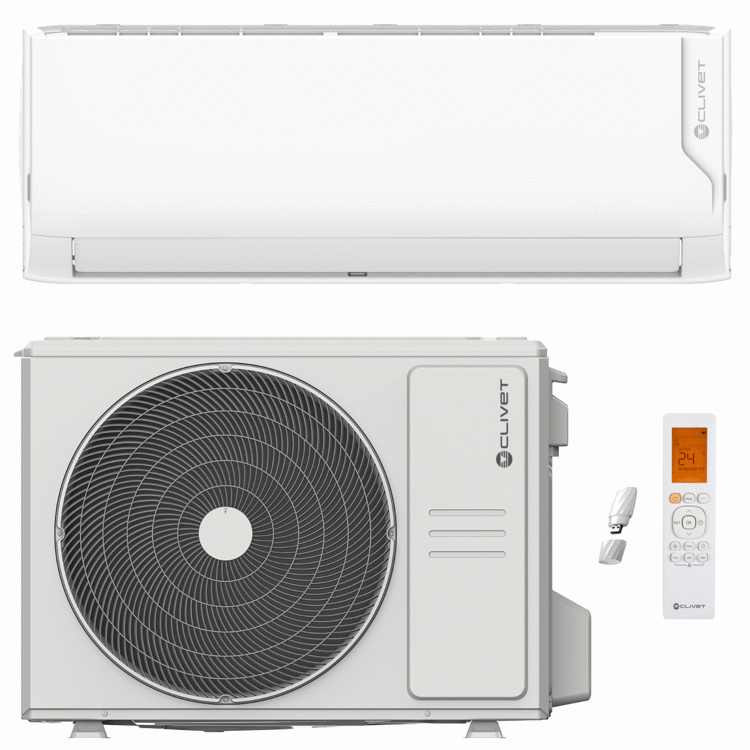 Miniatura: Condizionatore Clivet Cristallo 2 12000 BTU R32 Inverter A+++ WiFi