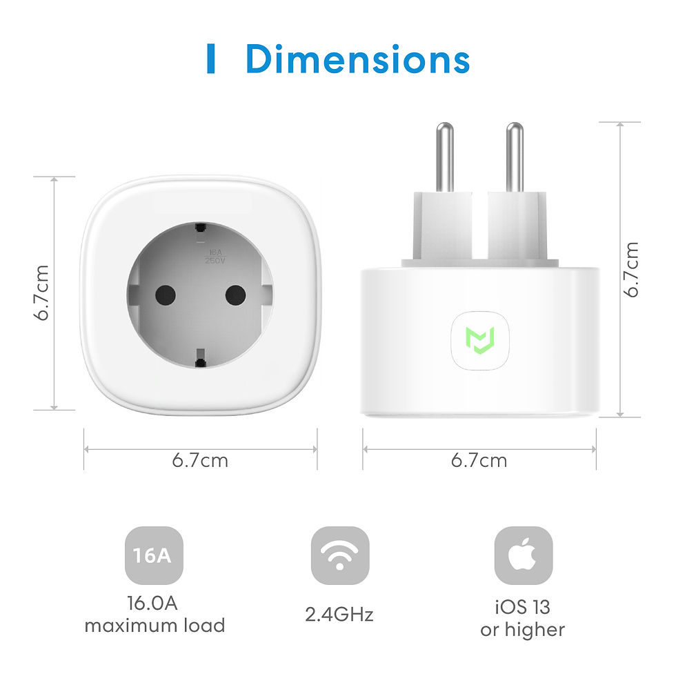 Miniatura: Meross Presa Schuko Smart Wi-Fi Apple HomeKit