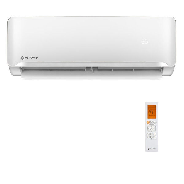 Thumbnail: Condizionatore Clivet Essential 2 dual split 12000+24000 BTU inverter A++ unità 